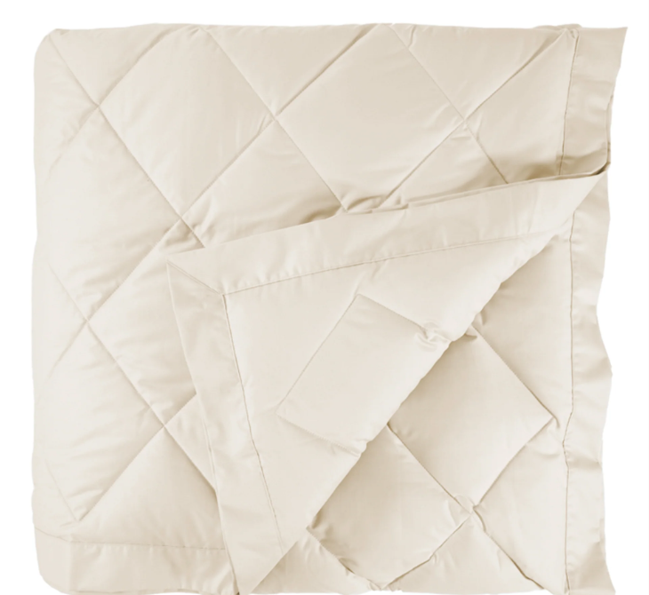 Diamond Quilted Down Blanket