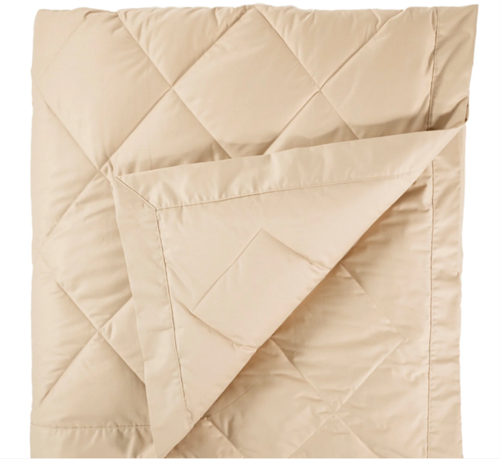 Diamond Quilted Down Blanket