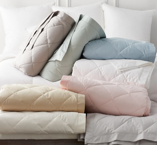 Diamond Quilted Down Blanket